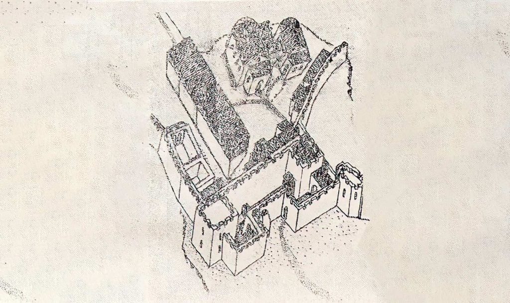 План крепость Цибилиум