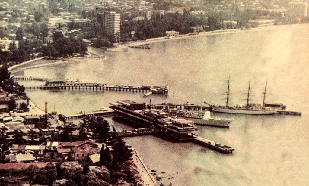 Сухумский морской порт 1970-1979